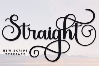 Explore Clean and Modern Straight Font Styles for Your Designs