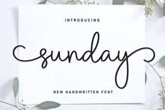 Sunday Font: a Perfect Free Typeface for Creative Projects